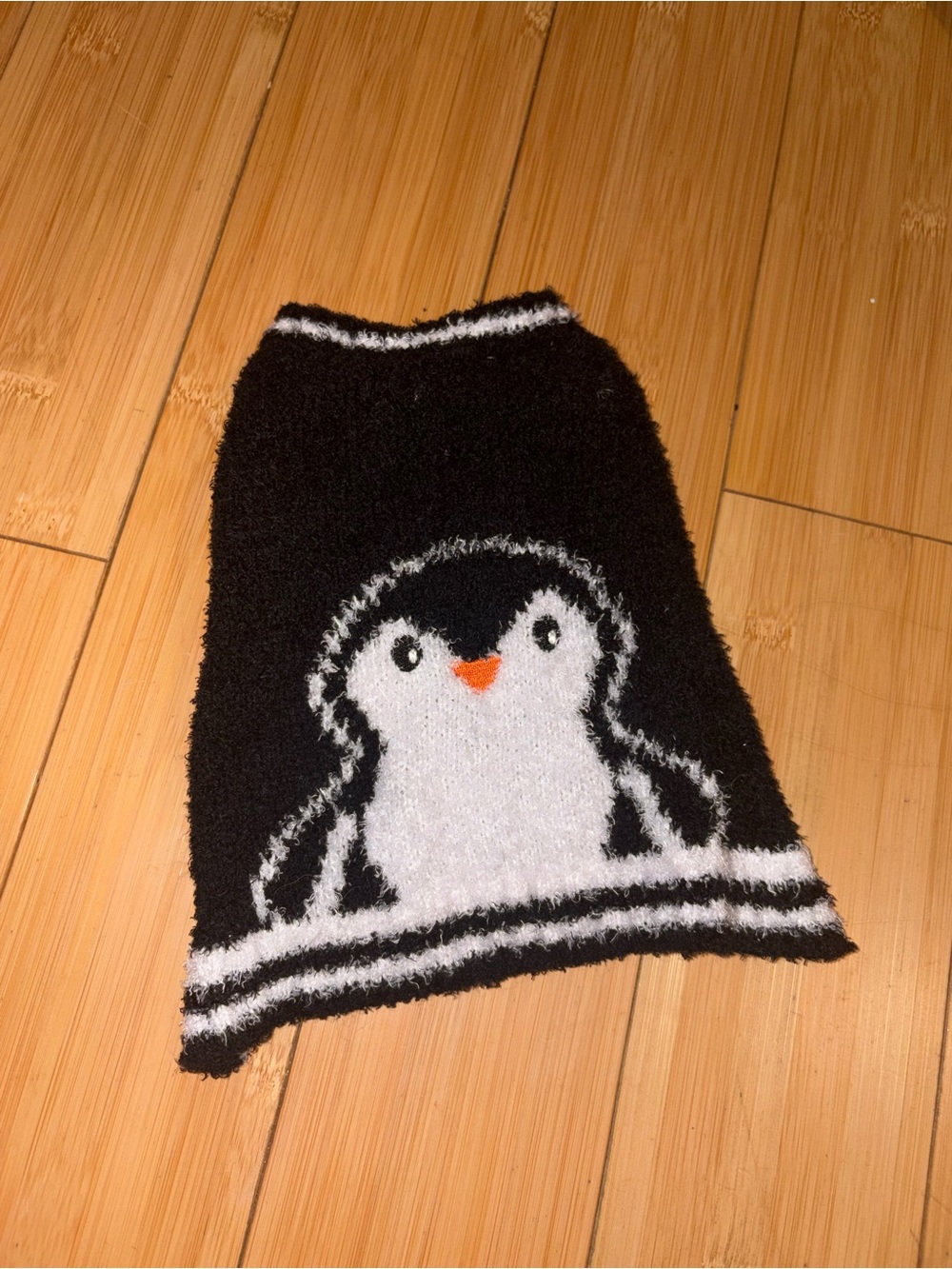Pup Crew Penguin Cozy Sweater! XS
